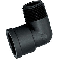 GREEN LEAF SE100P Street Pipe Elbow, 1 in, MPT x FPT, 90 deg Angle, Polypropylene