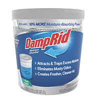 DampRid FG01PLSB Refillable Moisture Absorber, 11 oz Tub, Solid, Pure Linen
