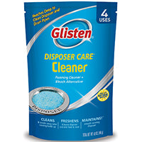 Glisten Disposer Care DP06N-PB Garbage Disposer Cleaner, 4.9 oz Pack, Powder, Lemon, Blue