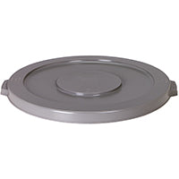 CONTINENTAL COMMERCIAL Huskee 2001GY Receptacle Lid, 20 gal, Plastic, Gray, For: Huskee 2000 Container