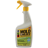 CLR CMM-6 Mold and Mildew Stain Remover, 32 oz, Liquid, Water White