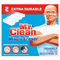 Procter & Gamble Magic Eraser Scrubber, Extra Durable, 2-Pk. 04249