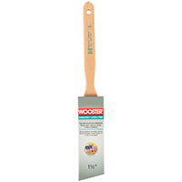 WOOSTER 4153-1-1/2 Paint Brush, 1-1/2 in W, 2-7/16 in L Bristle, Nylon Bristle, Sash Handle