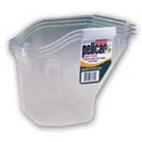 WOOSTER PELICAN 8629 Pail Liner, PET, Clear