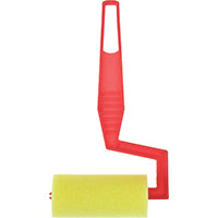 Linzer RT303 Roller Frame and Cover, 3 in Nap, Foam Cover, Plastic Handle, 3 in L Roller
