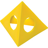 HYDE 43510 Painters Pyramid, Plastic, Yellow