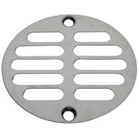 Danco 88921 Shower Drain Strainer, Brass, Chrome, For: 3 in Drains