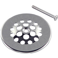 Danco 88926 Tub/Shower Strainer, Plastic/Stainless Steel, Chrome