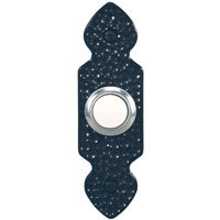 Heath Zenith SL-729 Traditional Décor Series Wired Lighted Antique-Design Push Button, Black SL-729-00