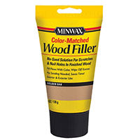 Minwax 448510000 Wood Filler, Solid, Golden Oak, 6 oz
