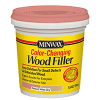 Minwax 448600000 Wood Filler, Liquid, Natural, 5.5 oz