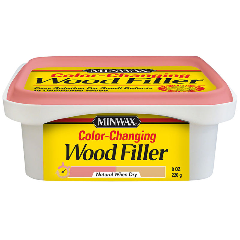 Minwax 448700000 Wood Filler, Liquid, Natural, 8 oz