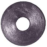 Danco 88573 Faucet Washer, #1/4L, 0.2 in ID x 0.5937 in OD Dia, Rubber, For: Quick-Opening Style Faucets