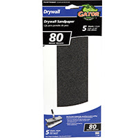 Gator 4486 Sandpaper, 11-1/4 in L, 4-1/4 in W, 80 Grit, Medium, Silicone Carbide Abrasive