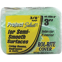 LINZER RR 938 0300 Rol-Rite Roller Cover, Nap-2491996, 3" x 3/8" Nap RR938-3