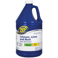 Zep ZUCAL128 Calcium/Lime/Rust Cleaner, 1 gal, Liquid, Pungent, Light Yellow