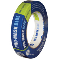 IPG PMD24 Masking Tape, 60 yd L, 0.94 in W, Crepe Paper Backing, Dark Blue