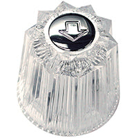 Danco 88446 Diverter Handle, Acrylic, For: Price Pfister Windsor Single Handle Tub/Shower Faucets