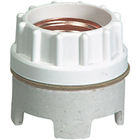 LAMPHOLDER PORC WHT 660W 250V
