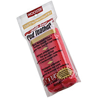 WOOSTER RR311-4 1/2 Paint Roller Cover, 1/4 in Thick Nap, 4-1/2 in L, Velour Cover, Red