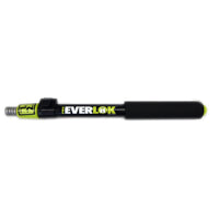 Linzer Pro Everlock RPE112 Extension Pole, 1 to 2 ft L, Aluminum, Foam-Padded Handle