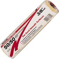 Linzer RC643 Paint Roller Cover, 3/8 in Thick Nap, 9 in L, Lambs Wool/Polyester Cover