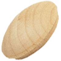Waddell 840-.5 Screw Hole Button Plug, 1/2" (Pack of 500)