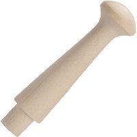 Waddell 760 Shaker Peg, 1/2 in Dia, 2-1/2 in L, Hardwood