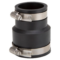 ProSource FC56-215 Coupling, 2 x 1-1/2 in, PVC, Black