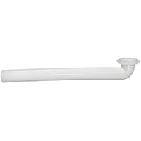 Plumb Pak PP101W Waste Arm, 1-1/2 in, Slip, Plastic, White