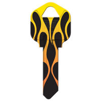 Hy-Ko Products Co Key Kw1-18 Flames Case Of 10, Hy-Ko Products Co