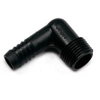 Orbit 94359 Elbow, 1/2 in Connection, MNPT x Barb, Plastic, Black