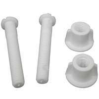 Worldwide Sourcing Toilet Bolt Set Adjustable Wht PMB-215-3L