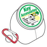 KEY RING C-CLIP 3-1/8 AL