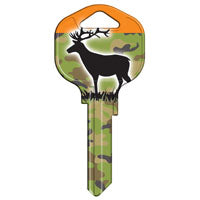 Hy-Ko Products Co Key Kw1-Deer W/Camo Case Of 5, Hy-Ko Products Co