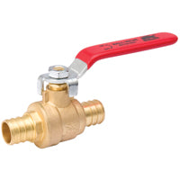 B & K 107-344NL Ball Valve, 3/4 in Connection, PEX x PEX, 600/160 psi Pressure, Brass Body