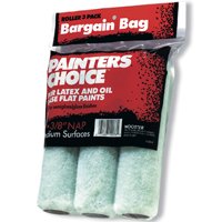 WOOSTER R728-9 Paint Roller Cover, 3/8 in Thick Nap, 9 in L, Knit Fabric Cover, Mint Green
