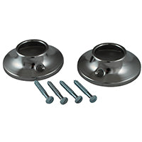 Plumb Pak PP825-21 Shower Rod Flange, Steel, Chrome