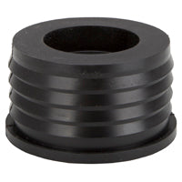 ProSource 33U-205 Hub Donut, 3 x 2 in, Compression, PVC, Black