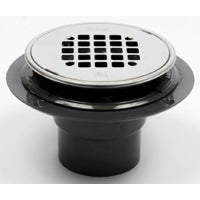 Oatey 42261 Shower Drain, ABS, Black, For: 2 in, 3 in Pipes