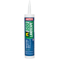 Loctite 1654392 Landscape Block Adhesive, Paste, Acetone, Beige/Tan, 10 oz Tube