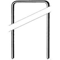 Bostitch SB97-1GLS Crown Staple, 3/16 in W Crown, 1 in L Leg, 20 Gauge, Steel