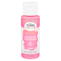 TESTOR PNK 297503 2OZ Pink Fluorescent Acrylic Paint