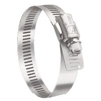 IDEAL-TRIDON Hy-Gear 68-0 Series 6810453 Interlocked Worm Gear Hose Clamp, Stainless Steel