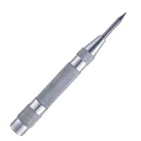 GENERAL 70079 Center Punch, 1/2 in Tip, 5 in L, Aluminum