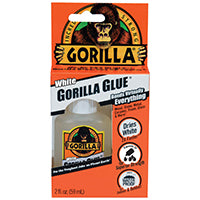 Gorilla 5201205 Glue, Clear Yellow, 2 oz Bottle
