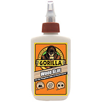 Gorilla 6202003 Wood Glue, Light Tan, 4 oz Bottle