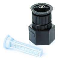 Rain Bird A17AP Shrubbery Spray Nozzle, 1/2 in Connection, FNPT, 15 ft, Plastic