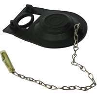 Exclusively Orgill Toilet Tank Flapper, Specifications: 3 in, Black