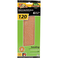 Gator 7245 Refill Sanding Sheet, 120 Grit, Fine, Aluminum Oxide Abrasive